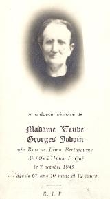 Généalogie Berthiaume