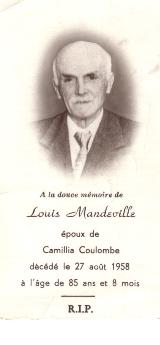 Généalogie Mandeville