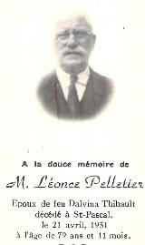 Généalogie Pelletier