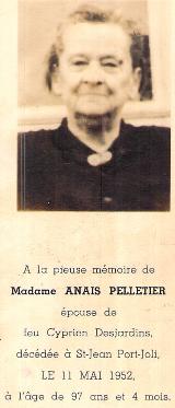 Généalogie Pelletier