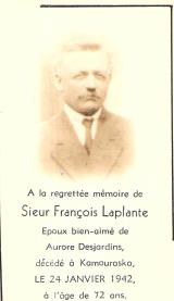 Généalogie Laplante