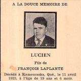 Généalogie Laplante