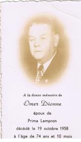 Généalogie Dionne