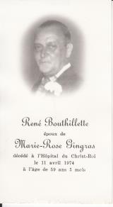 Généalogie Bouthillette