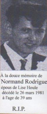 Généalogie Rodrigue