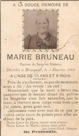 Généalogie Bruneau