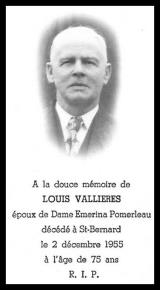 Généalogie Vallieres