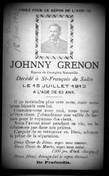 Généalogie Grenon