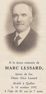 Généalogie Lessard