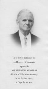 Généalogie Barrette