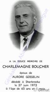 Généalogie Boucher