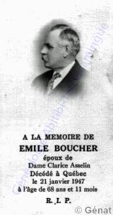 Généalogie Boucher