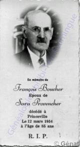 Généalogie Boucher