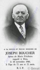 Généalogie Boucher