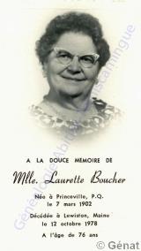 Généalogie Boucher