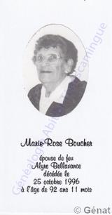 Généalogie Boucher