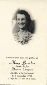 Généalogie Boucher