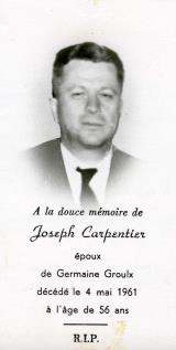 Généalogie Carpentier