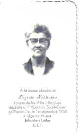 Généalogie Martineau