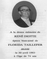 Généalogie Diotte