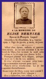 Généalogie Bernier