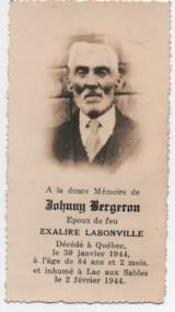 Généalogie Bergeron