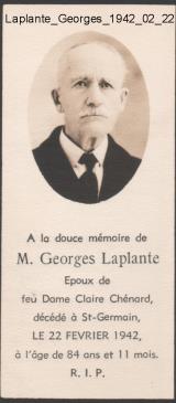 Généalogie Laplante