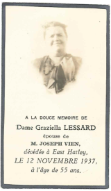 Généalogie Lessard