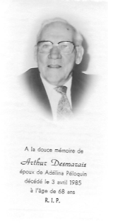 Généalogie Desmarais