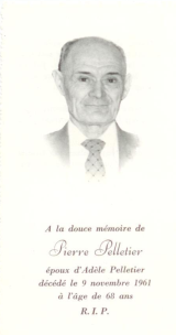 Généalogie Pelletier