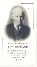 Généalogie Richard