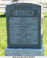 Généalogie Lauzon