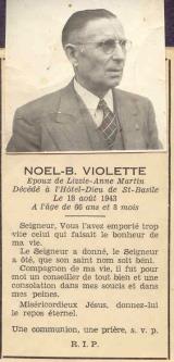 Généalogie Violette