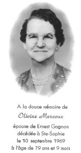 Généalogie Marcoux