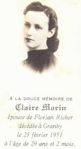 Généalogie Morin