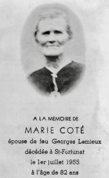 Généalogie Cote