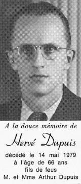 Généalogie Dupuis