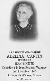 Généalogie Cantin