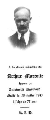 Généalogie Marcotte