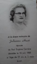 Généalogie Huot