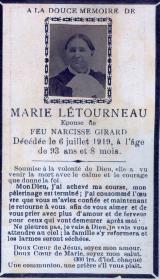 Généalogie Letourneau