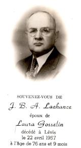 Généalogie Lachance