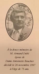 Généalogie Dube