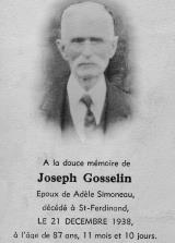 Généalogie Gosselin