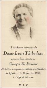 Généalogie Thibodeau