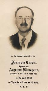 Généalogie Caron