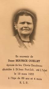 Généalogie Ouellet