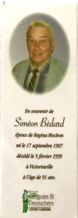 Généalogie Bedard