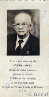 Généalogie Lemire