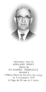 Généalogie Pinet